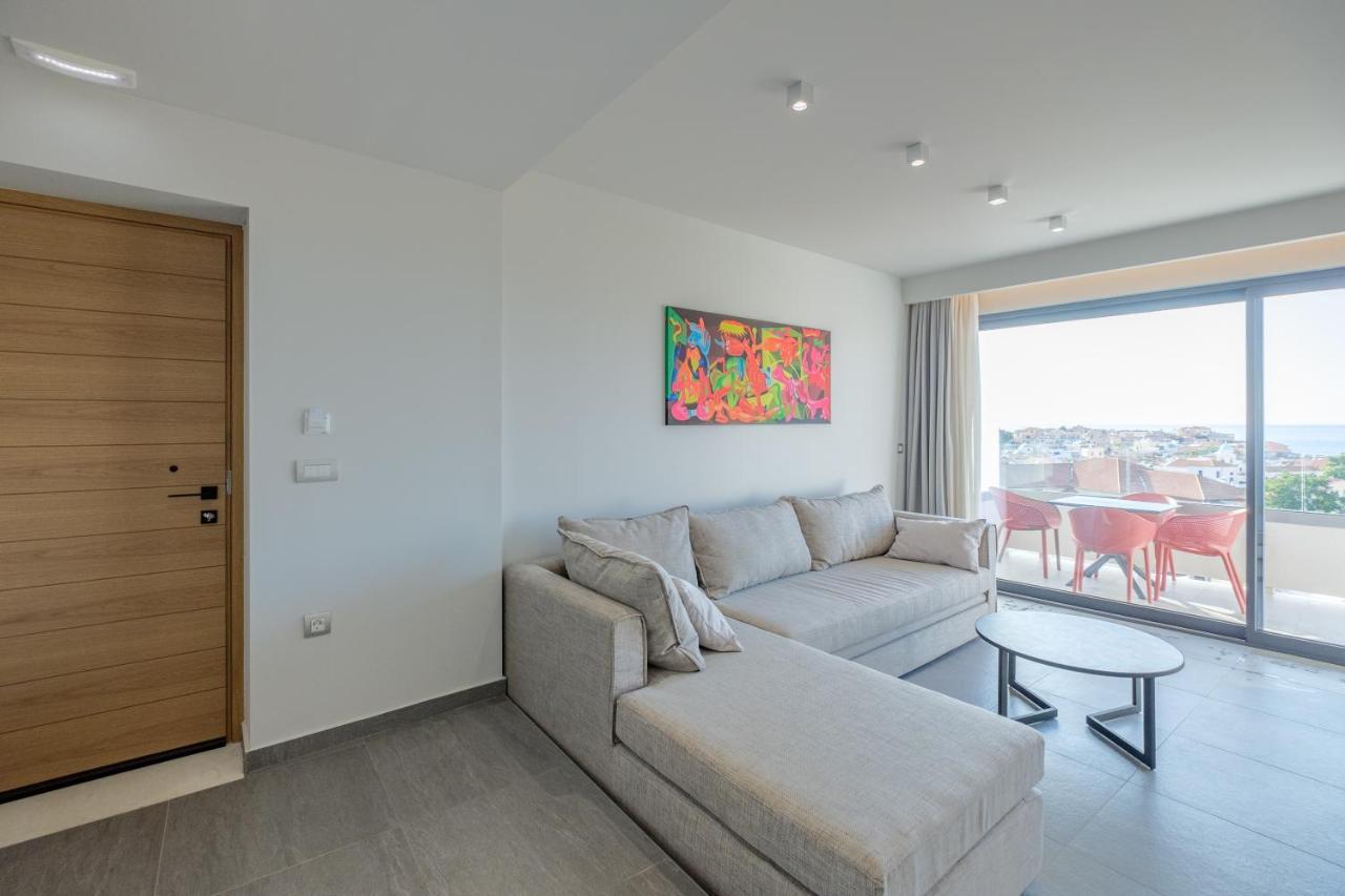 Апартаменти Sky-High 70Sqm Penthouse W. Stunning Views - 05 Chania  Екстер'єр фото