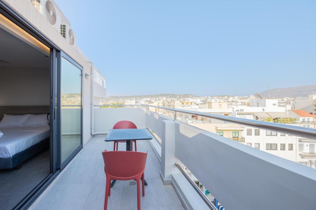 Апартаменти Sky-High 70Sqm Penthouse W. Stunning Views - 05 Chania  Екстер'єр фото