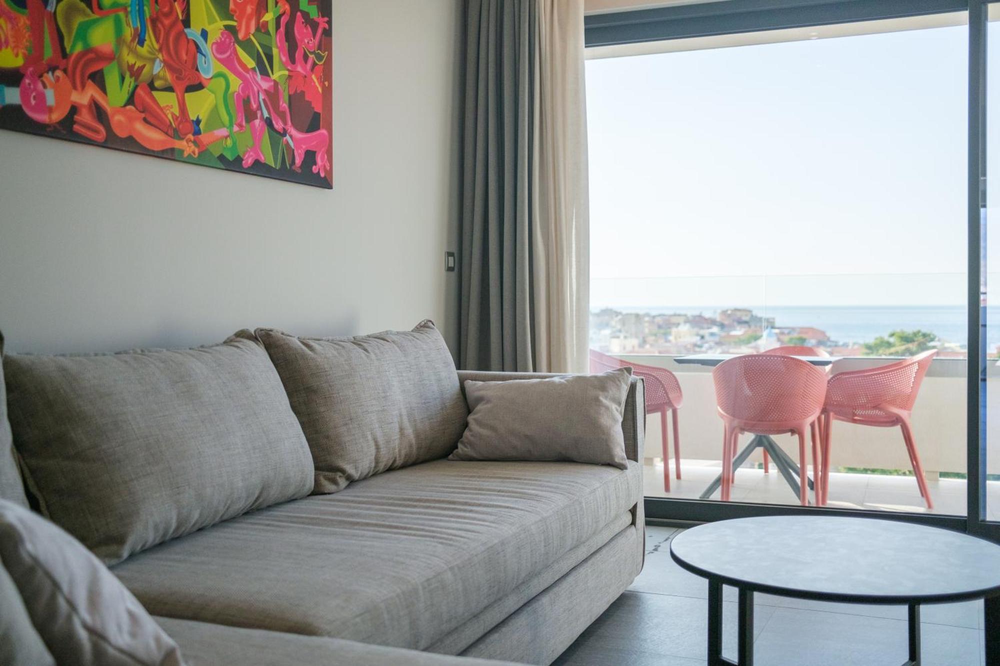 Апартаменти Sky-High 70Sqm Penthouse W. Stunning Views - 05 Chania  Екстер'єр фото