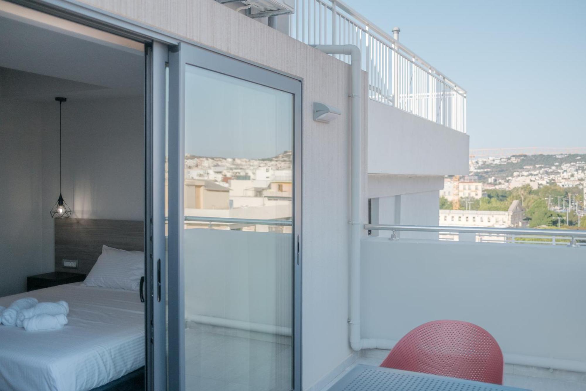 Апартаменти Sky-High 70Sqm Penthouse W. Stunning Views - 05 Chania  Екстер'єр фото